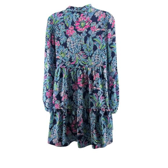Lilly Pulitzer Winona Stretch Dress Pineapple Paradise Womens Size Small - Picture 5 of 5